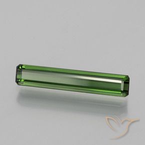 Turmalina Verde terroso natural de 1.37 ct, Corte Octágono / Esmeralda, VS