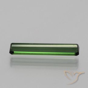 Turmalina Verde terroso natural de 1.37 ct, Corte Octágono / Esmeralda, VS