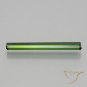 Turmalina Verde medio natural de 1.76 ct, Corte Octágono / Esmeralda, VS