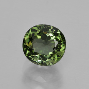 Turmalina Verde bosque natural de 1.43 ct, Corte Óvalo, VVS-VS