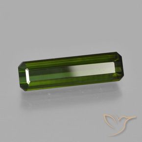 Turmalina Verde bosque natural de 2.77 ct, Corte Octágono / Esmeralda, VS