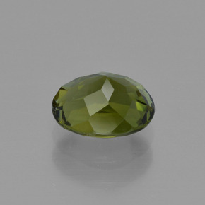 Turmalina Verde oscuro natural de 1.05 ct, Corte Óvalo, VVS-VS