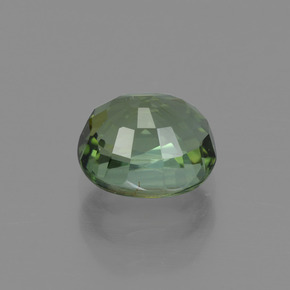 Turmalina Verde amarillento natural de 1.26 ct, Corte Óvalo, VS