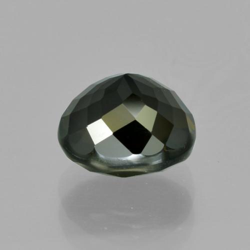 Turmalina verde bosque natural de 2,03 ct, corte óvalo, VVS
