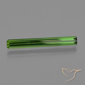 Turmalina Verde medio natural de 1.50 ct, Corte Octágono / Esmeralda, VVS-VS