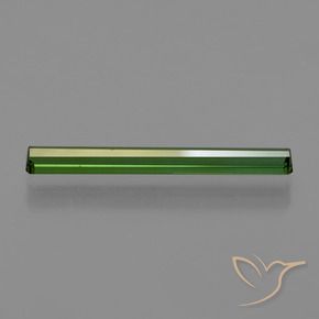 Turmalina Verde medio natural de 1.50 ct, Corte Octágono / Esmeralda, VVS-VS