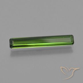 Turmalina Verde oscuro natural de 1.53 ct, Corte Octágono / Esmeralda, VS
