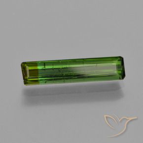 Turmalina Verde terroso natural de 1.52 ct, Corte Octágono / Esmeralda, VS-SI