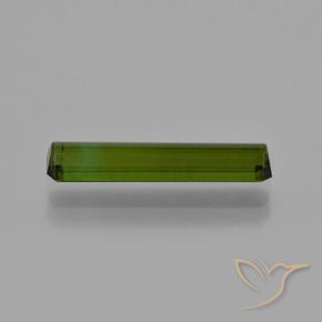 Turmalina Verde terroso natural de 1.58 ct, Corte Octágono / Esmeralda, VS