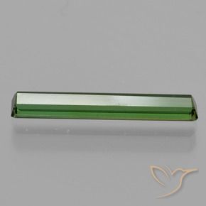 Turmalina Verde terroso natural de 1.08 ct, Corte Octágono / Esmeralda, VVS-VS