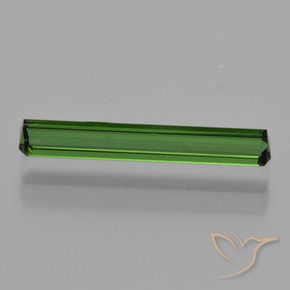 Turmalina Verde medio natural de 1.08 ct, Corte Octágono / Esmeralda, VVS-VS