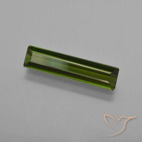 Turmalina Verde terroso natural de 2.01 ct, Corte Octágono / Esmeralda, VS