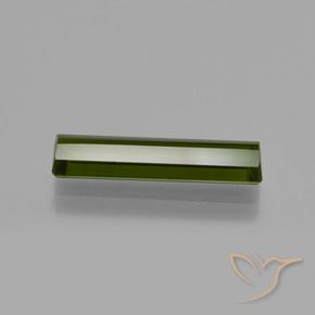 Turmalina Verde terroso natural de 2.01 ct, Corte Octágono / Esmeralda, VS