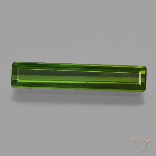 2.34ct Natural Verde oscuro Turmalina, corte esmeralda, VVS-VS