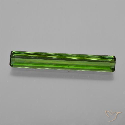 2.01ct Natural Verde medio Turmalina, corte esmeralda, VVS-VS