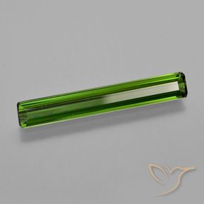 Turmalina Verde medio natural de 2.01 ct, Corte Octágono / Esmeralda, VVS-VS