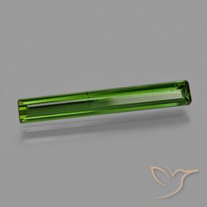 Turmalina Verde bosque intenso natural de 2.01 ct, Corte Octágono / Esmeralda, VS-SI