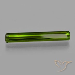 Turmalina Verde terroso natural de 3.27 ct, Corte Octágono / Esmeralda, VS