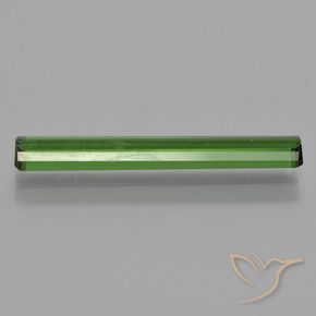 Turmalina Verde oscuro natural de 2.01 ct, Corte Octágono / Esmeralda, VS