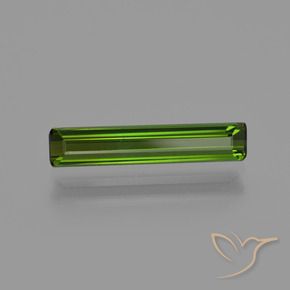 Turmalina Verde terroso natural de 1.32 ct, Corte Octágono / Esmeralda, VS