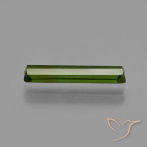 Turmalina Verde terroso natural de 1.32 ct, Corte Octágono / Esmeralda, VS