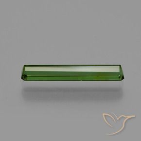 Turmalina Verde oscuro natural de 1.30 ct, Corte Octágono / Esmeralda, VS