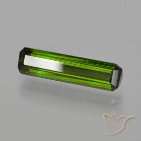Turmalina Verde bosque natural de 1.67 ct, Corte Octágono / Esmeralda, VVS-VS