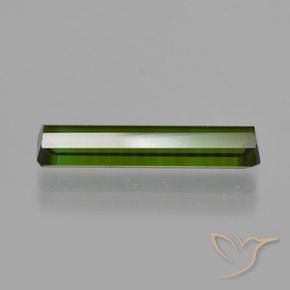 Turmalina Verde terroso oscuro natural de 1.80 ct, Corte Octágono / Esmeralda, VS