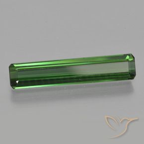 Turmalina Verde natural de 1.57 ct, Corte Octágono / Esmeralda, VVS-VS
