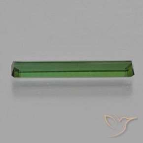 Turmalina Verde medio natural de 1.67 ct, Corte Octágono / Esmeralda, VVS-VS