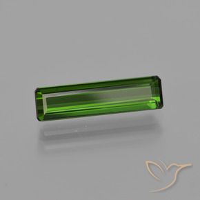 Turmalina Verde terroso natural de 1.46 ct, Corte Octágono / Esmeralda, VVS-VS