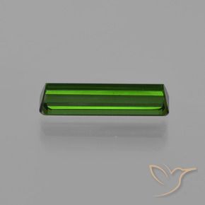 Turmalina Verde terroso natural de 1.46 ct, Corte Octágono / Esmeralda, VVS-VS
