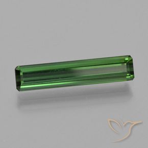 Turmalina Verde natural de 1.43 ct, Corte Octágono / Esmeralda, VVS-VS