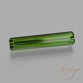 Turmalina Verde terroso natural de 1.45 ct, Corte Octágono / Esmeralda, VVS-VS