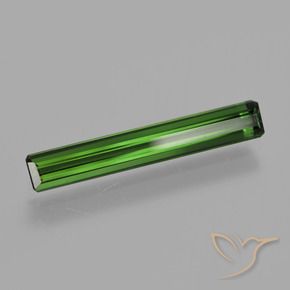 Turmalina Verde terroso natural de 1.49 ct, Corte Octágono / Esmeralda, VVS-VS