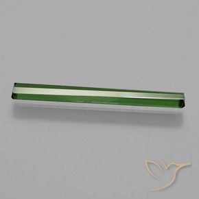 Turmalina Verde medio natural de 1.44 ct, Corte Octágono / Esmeralda, VS-SI