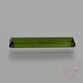 Turmalina Verde oscuro natural de 1.44 ct, Corte Octágono / Esmeralda, VS