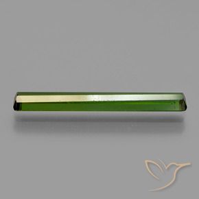 Turmalina Verde terroso natural de 1.55 ct, Corte Octágono / Esmeralda, VVS-VS