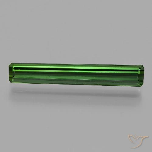 1.88ct Natural Verde Turmalina, corte esmeralda, VVS-VS