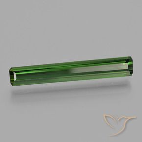 Turmalina Verde natural de 1.88 ct, Corte Octágono / Esmeralda, VVS-VS