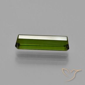 Turmalina Verde bosque natural de 1.10 ct, Corte Octágono / Esmeralda, VS