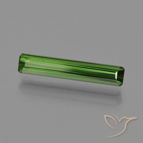 Turmalina Verde terroso natural de 1.13 ct, Corte Octágono / Esmeralda, VS