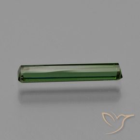 Turmalina Verde terroso natural de 1.13 ct, Corte Octágono / Esmeralda, VS