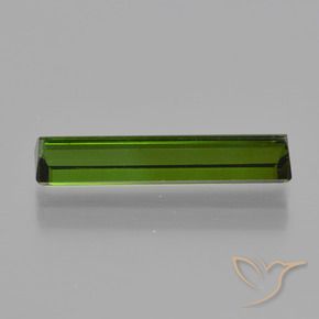 Turmalina Verde oscuro natural de 1.76 ct, Corte Octágono / Esmeralda, VS
