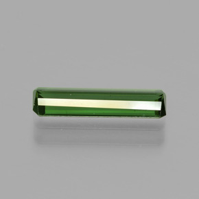 Turmalina Verde bosque natural de 0.94 ct, corte esmeralda, VVS-VS