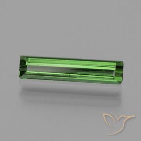 Turmalina Verde natural de 0.93 ct, Corte Octágono / Esmeralda, VVS-VS