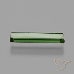 Turmalina Verde natural de 0.93 ct, Corte Octágono / Esmeralda, VVS-VS
