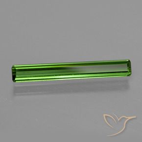 Turmalina Verde medio natural de 0.97 ct, Corte Octágono / Esmeralda, VS