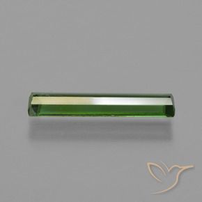 Turmalina Verde terroso natural de 0.90 ct, Corte Octágono / Esmeralda, VS