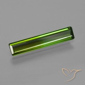 Turmalina Verde terroso natural de 0.99 ct, Corte Octágono / Esmeralda, VS